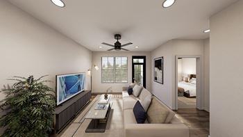 Contemporary living room